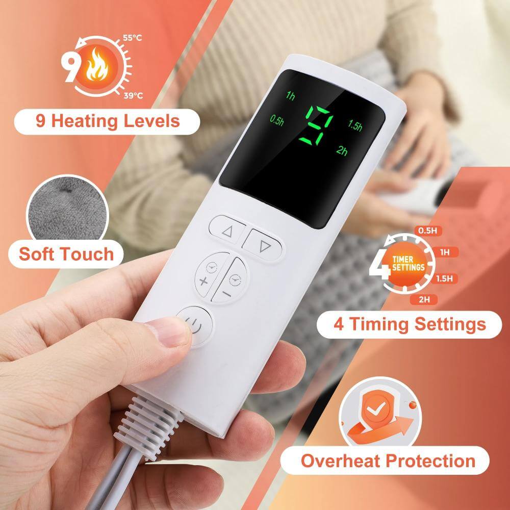 Coussin Chauffant pour Dos, Cou et Epaules