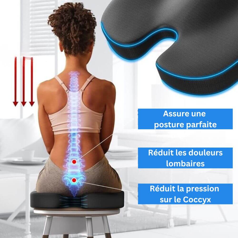 Coussin de Siège Ergonomique