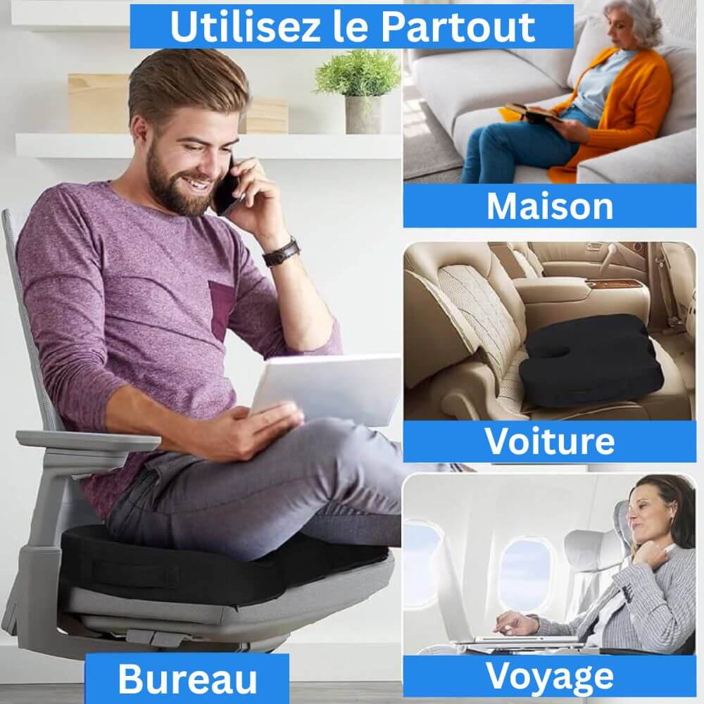 Coussin de Siège Ergonomique